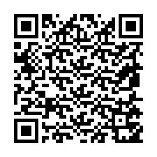 Código QR para número de teléfono +19855751201