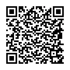 QR-code voor telefoonnummer +19855751254