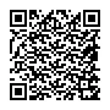 QR Code pour le numéro de téléphone +19855751269