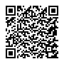 Kode QR untuk nomor Telepon +19855752145