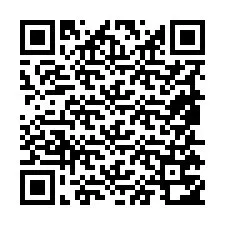 QR-koodi puhelinnumerolle +19855752279