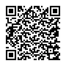 QR-Code für Telefonnummer +19855752418