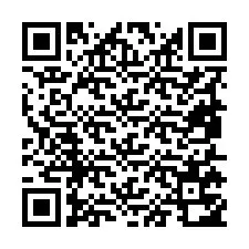 QR-code voor telefoonnummer +19855752543