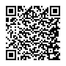 Código QR para número de telefone +19855752576