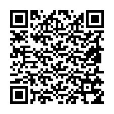 Codice QR per il numero di telefono +19855754449