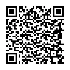 QR-Code für Telefonnummer +19855758294