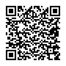 Kode QR untuk nomor Telepon +19855758837