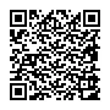 Código QR para número de telefone +19855902842