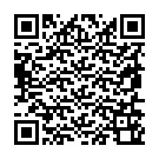 QR kód a telefonszámhoz +19856160110