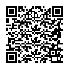 Codice QR per il numero di telefono +19856160133