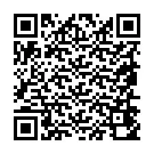 QR kód a telefonszámhoz +19856450178