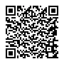 Código QR para número de teléfono +19856650048