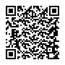 Código QR para número de teléfono +19856650131