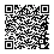 QR kód a telefonszámhoz +19856650266