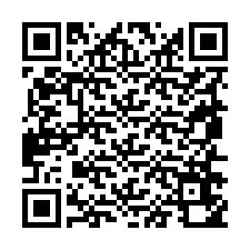 QR kód a telefonszámhoz +19856650660