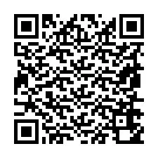 Codice QR per il numero di telefono +19856650995