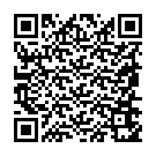 Código QR para número de telefone +19856651374