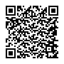 Codice QR per il numero di telefono +19856651398