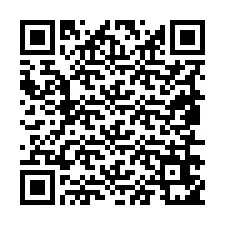 Codice QR per il numero di telefono +19856651498