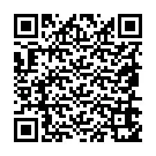 QR Code pour le numéro de téléphone +19856651838