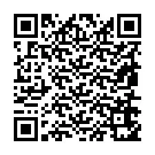 QR-koodi puhelinnumerolle +19856651985