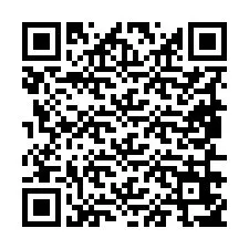 Código QR para número de telefone +19856657436