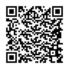 QR kód a telefonszámhoz +19856658066