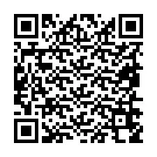 QR-koodi puhelinnumerolle +19856658463