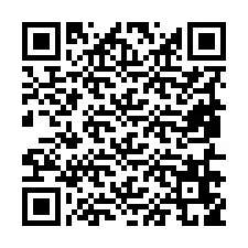 Código QR para número de teléfono +19856659507