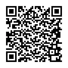 QR-kood telefoninumbri jaoks +19856920072