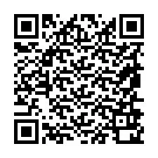 QR-code voor telefoonnummer +19856920171