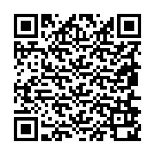 Código QR para número de telefone +19856920214