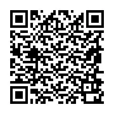 QR-koodi puhelinnumerolle +19856920265