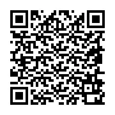 QR-code voor telefoonnummer +19856920518