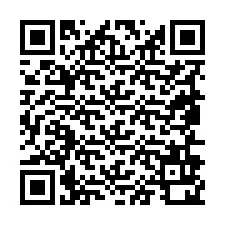 Codice QR per il numero di telefono +19856920528