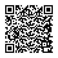 Código QR para número de telefone +19856920622