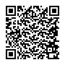 Codice QR per il numero di telefono +19856920736