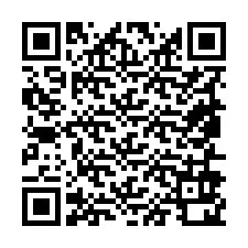 Código QR para número de teléfono +19856920839