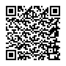 Código QR para número de telefone +19856920881