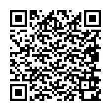 Código QR para número de teléfono +19856920892