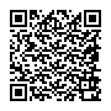 Kode QR untuk nomor Telepon +19856920898