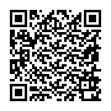 QR-Code für Telefonnummer +19856920915