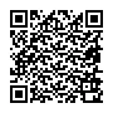 QR-code voor telefoonnummer +19856920917