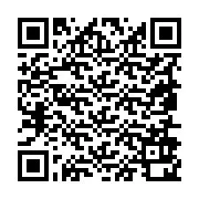 QR-kood telefoninumbri jaoks +19856920988