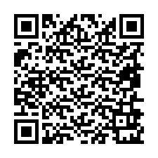 QR-koodi puhelinnumerolle +19856921053