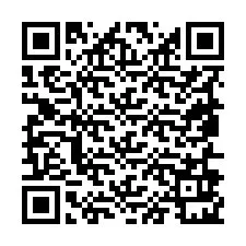 QR-Code für Telefonnummer +19856921118