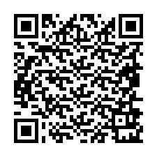 Codice QR per il numero di telefono +19856921172