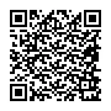 QR-код для номера телефона +19856921273