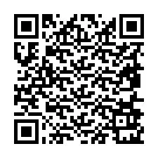 Código QR para número de teléfono +19856921302