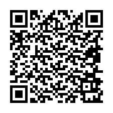 Código QR para número de telefone +19856921323